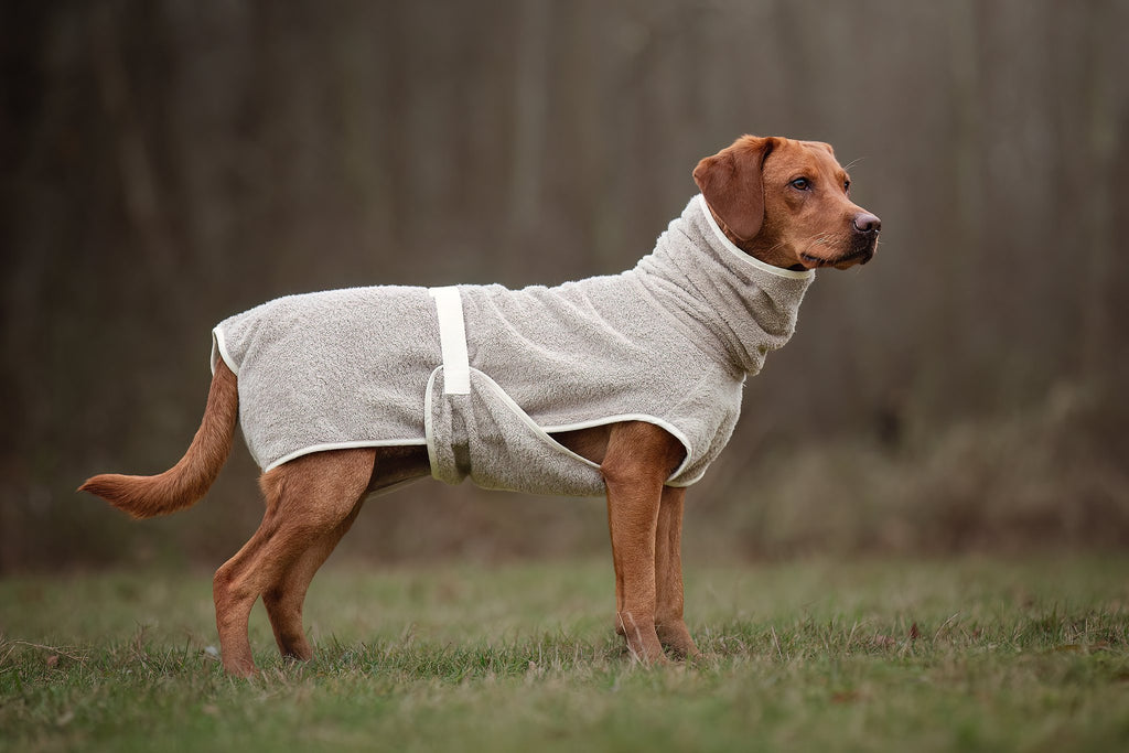 Dog Wellness Hondenbadjas - Clay