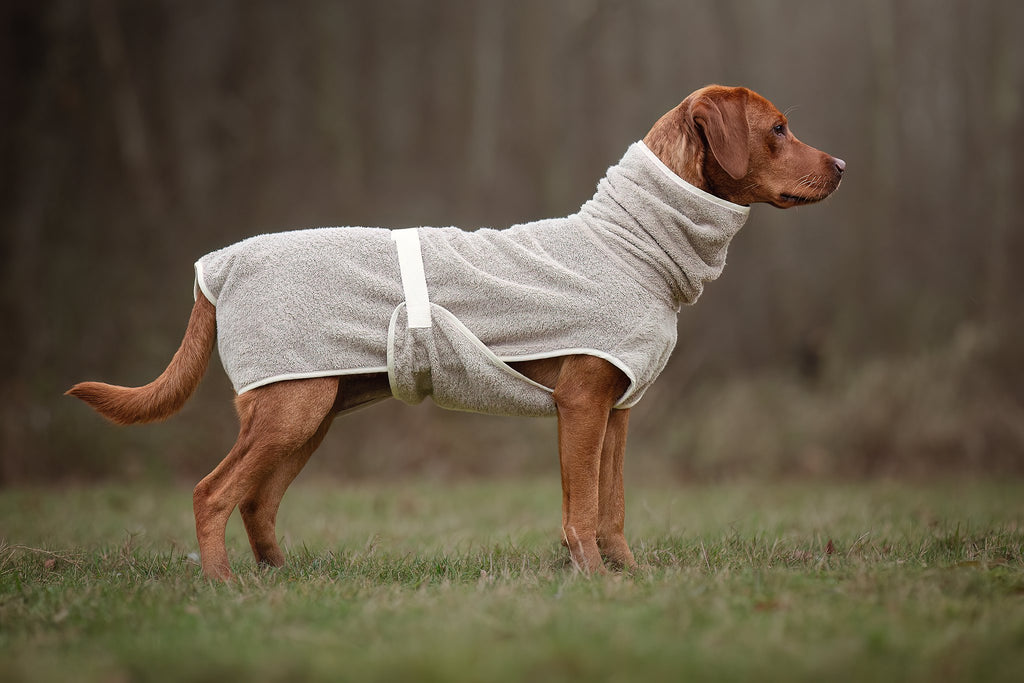 Dog Wellness Hondenbadjas - Clay