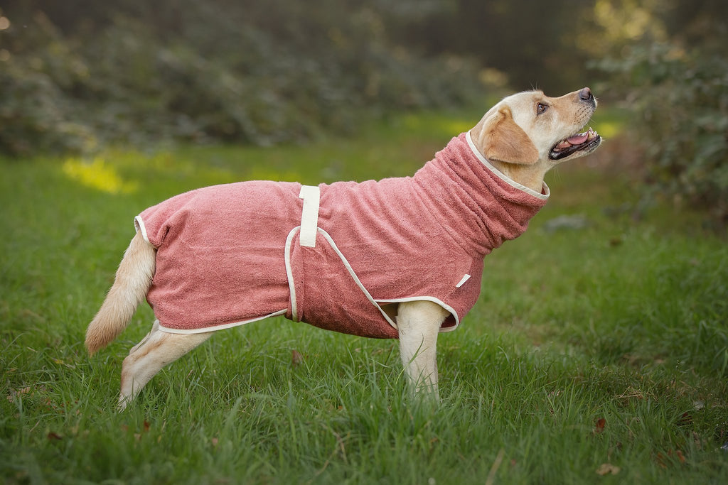 Dog Wellness Hondenbadjas - Blossom