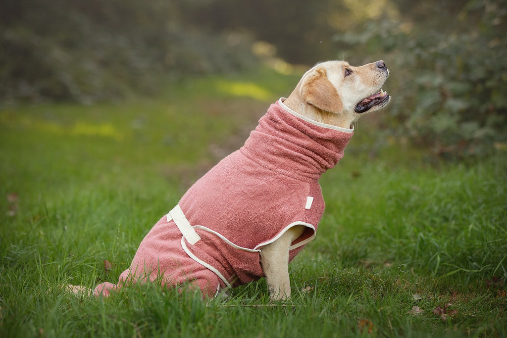 Dog Wellness Hondenbadjas - Blossom