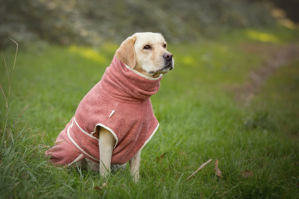 Dog Wellness Hondenbadjas - Blossom