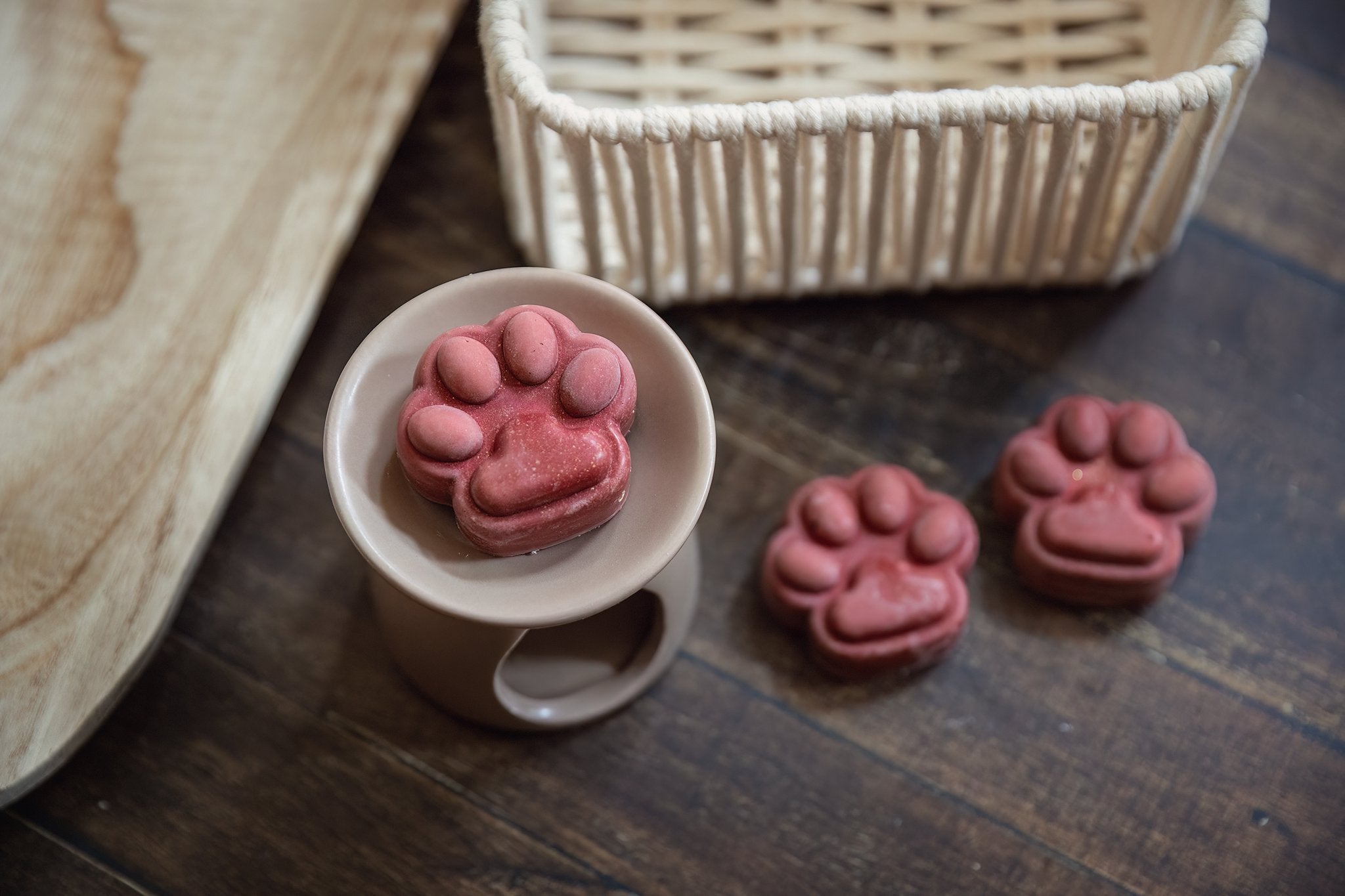 Wax melt Mandarijn en Vanille – Aromatherapie voor honden