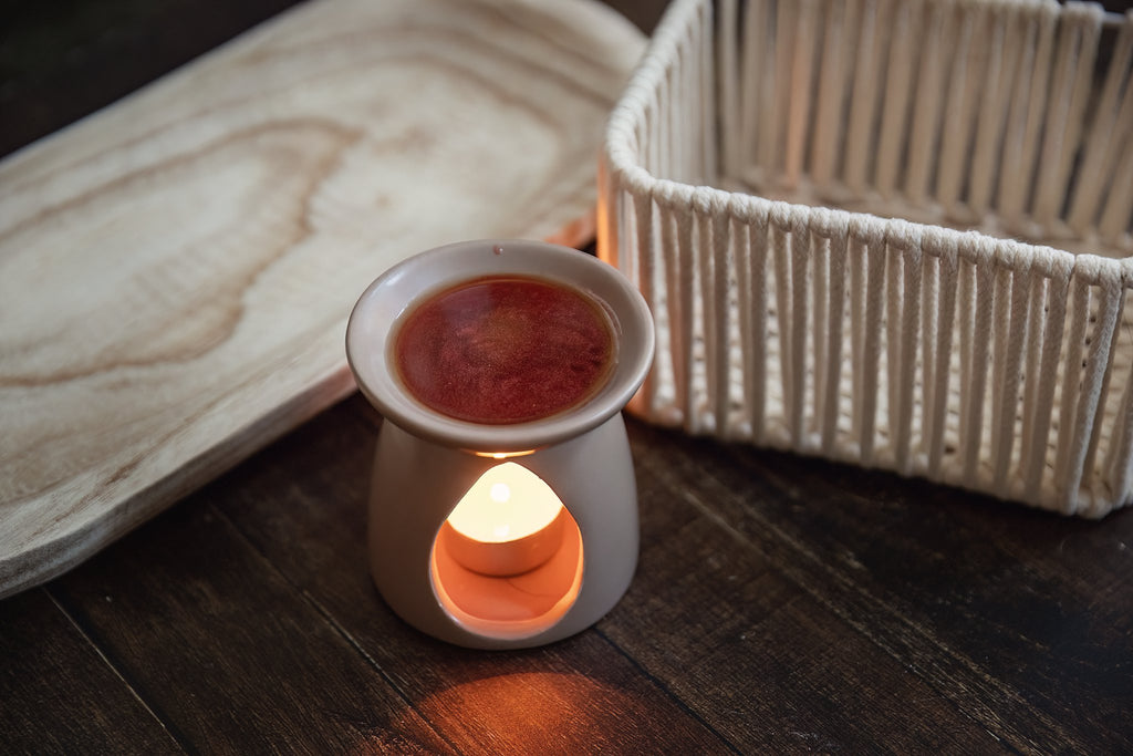 Wax melt Mandarijn en Vanille – Aromatherapie voor honden
